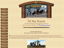 Tablet Screenshot of djbarranch.com